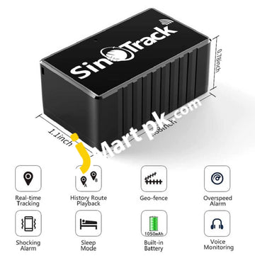 Sinotrack Car Gps Tracker Mini Locator Real-Time Location Tracking Device With Voice Monitor